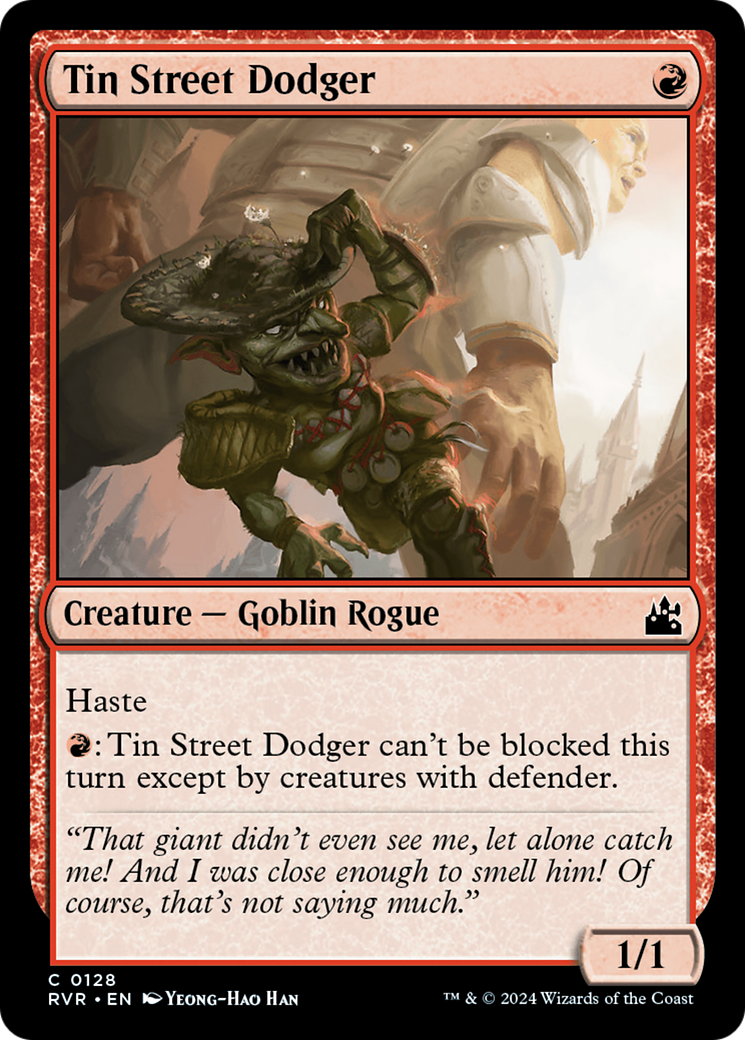 Tin Street Dodger [Ravnica Remastered] | Fandemonia Ltd