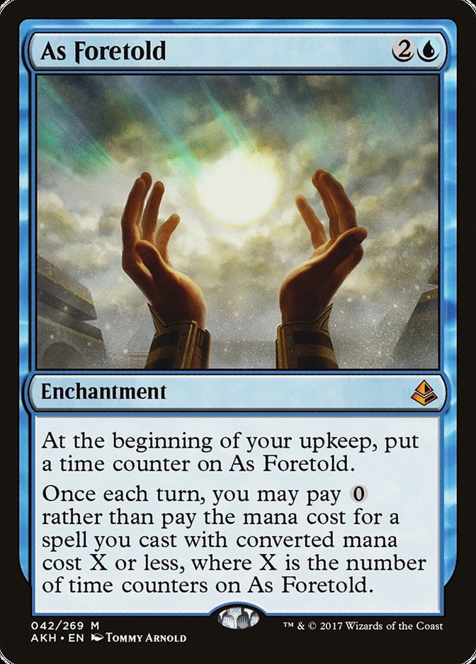 As Foretold [Amonkhet] | Fandemonia Ltd