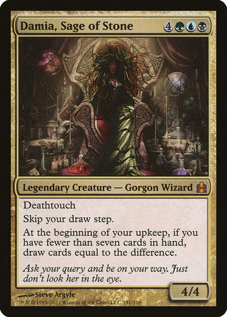 Damia, Sage of Stone [Commander 2011] | Fandemonia Ltd
