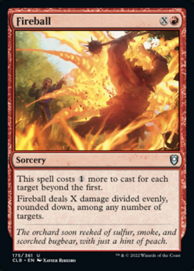 Fireball [Commander Legends: Battle for Baldur's Gate] | Fandemonia Ltd