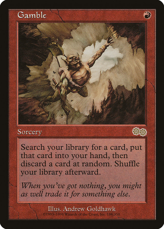 Gamble [Urza's Saga] | Fandemonia Ltd