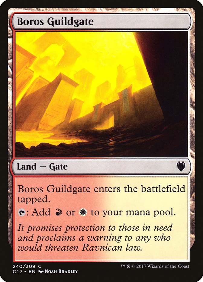 Boros Guildgate [Commander 2017] | Fandemonia Ltd