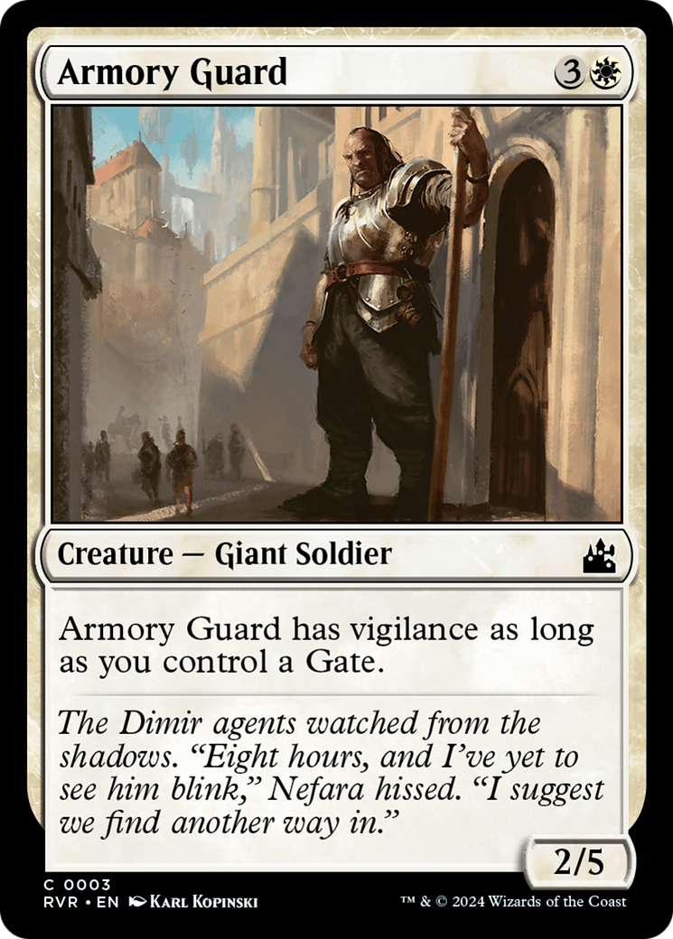 Armory Guard [Ravnica Remastered] | Fandemonia Ltd
