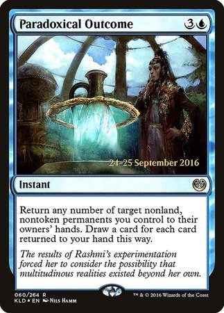 Paradoxical Outcome [Kaladesh Promos] | Fandemonia Ltd