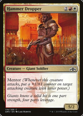 Hammer Dropper [Guilds of Ravnica] | Fandemonia Ltd