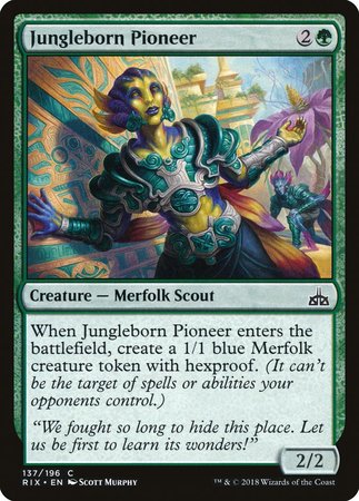 Jungleborn Pioneer [Rivals of Ixalan] | Fandemonia Ltd