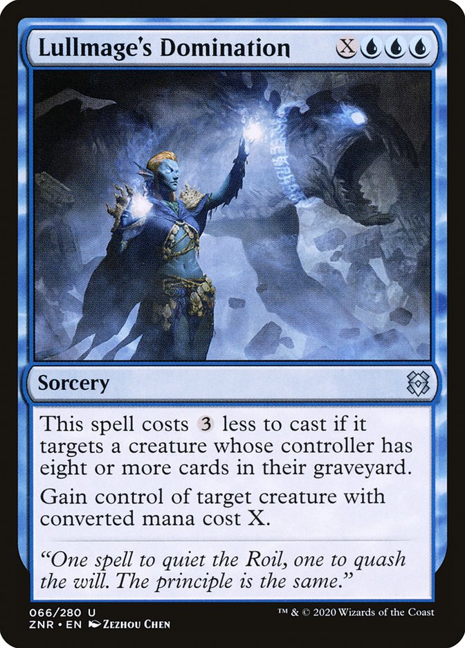 Lullmage's Domination [Zendikar Rising] | Fandemonia Ltd