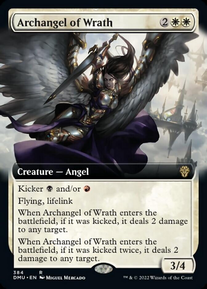 Archangel of Wrath (Extended Art) [Dominaria United] | Fandemonia Ltd