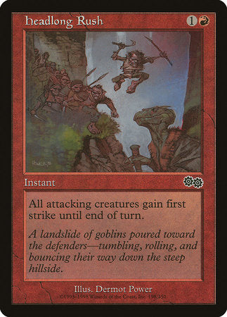 Headlong Rush [Urza's Saga] | Fandemonia Ltd