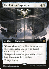 Maul of the Skyclaves (Extended Art) [Zendikar Rising] | Fandemonia Ltd