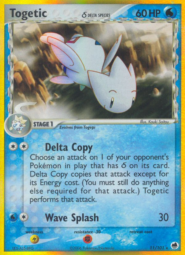 Togetic (11/101) (Delta Species) [EX: Dragon Frontiers] | Fandemonia Ltd