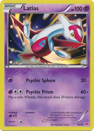 Latias (30/30) [XY: Trainer Kit 2 - Latias] | Fandemonia Ltd