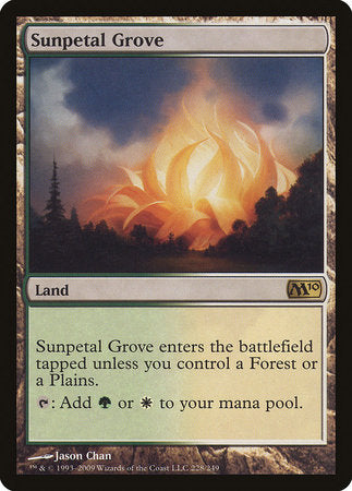 Sunpetal Grove [Magic 2010] | Fandemonia Ltd
