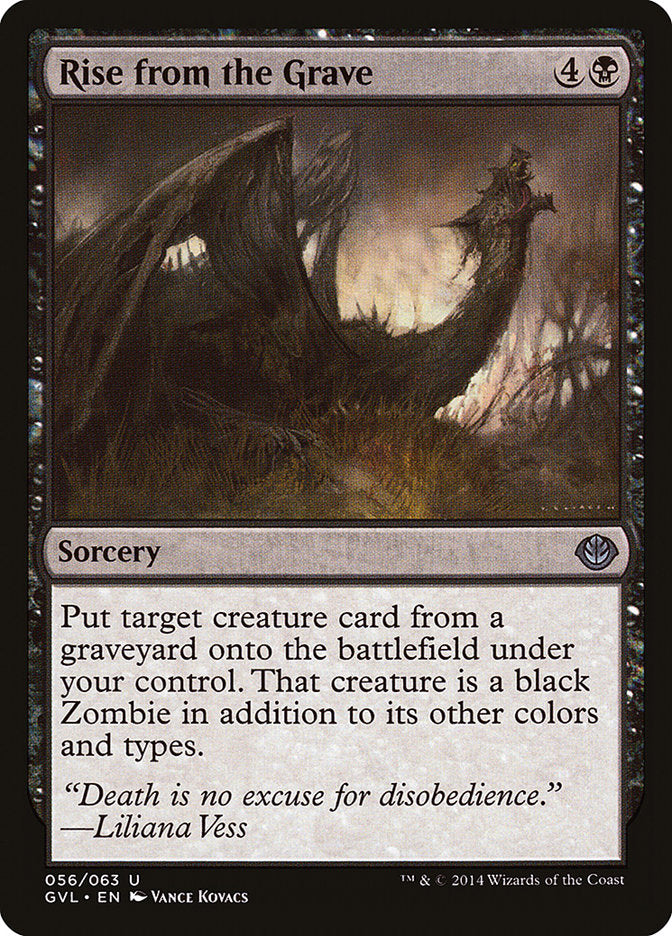 Rise from the Grave (Garruk vs. Liliana) [Duel Decks Anthology] | Fandemonia Ltd