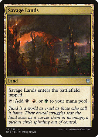 Savage Lands [Commander 2016] | Fandemonia Ltd