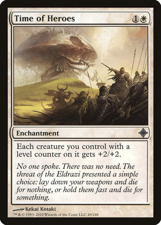 Time of Heroes [Rise of the Eldrazi] | Fandemonia Ltd
