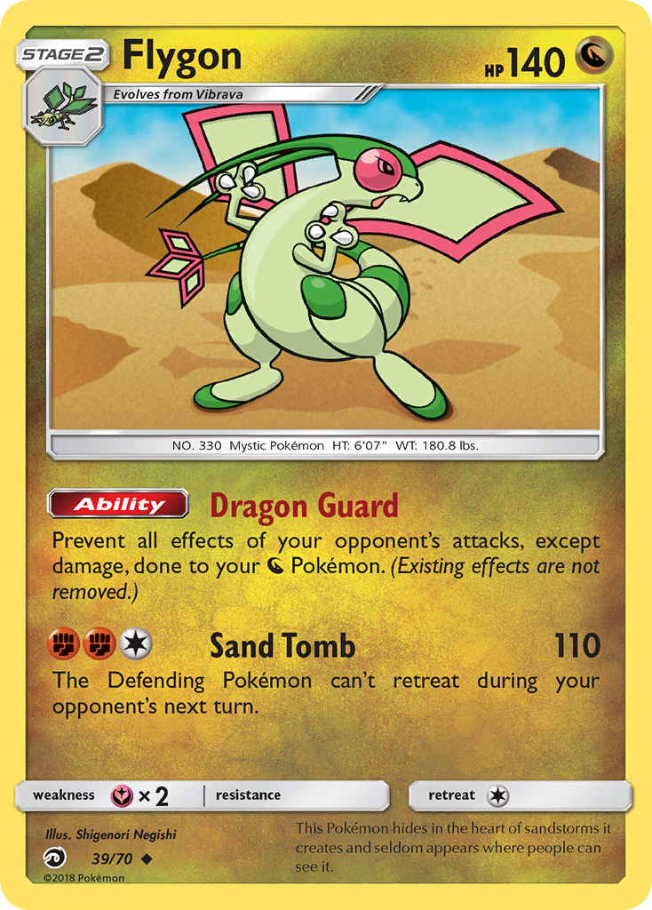 Flygon (39/70) [Sun & Moon: Dragon Majesty] | Fandemonia Ltd