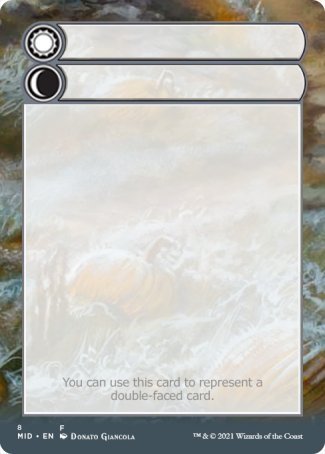 Helper Card (8/9) [Innistrad: Midnight Hunt Tokens] | Fandemonia Ltd