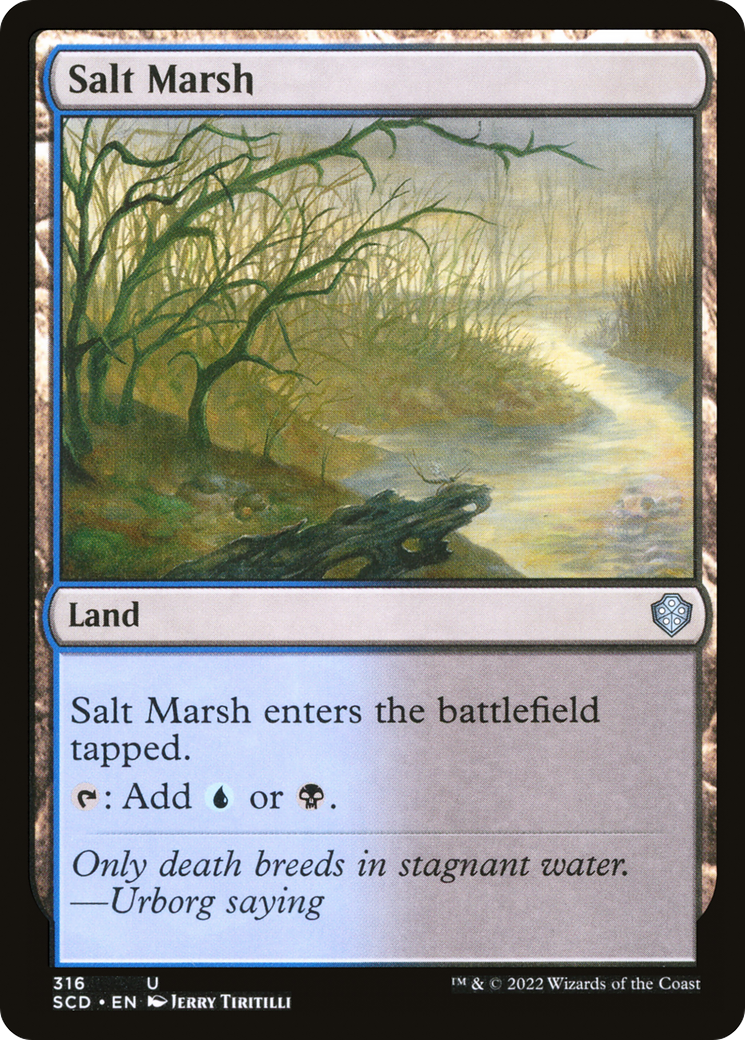 Salt Marsh [Starter Commander Decks] | Fandemonia Ltd