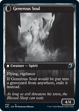 Beloved Beggar // Generous Soul [Innistrad: Double Feature] | Fandemonia Ltd