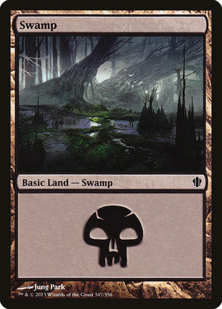 Swamp (347) [Commander 2013] | Fandemonia Ltd