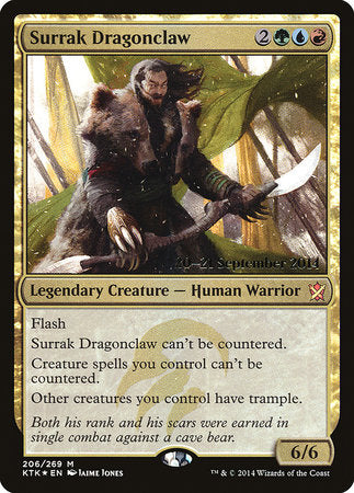 Surrak Dragonclaw [Khans of Tarkir Promos] | Fandemonia Ltd