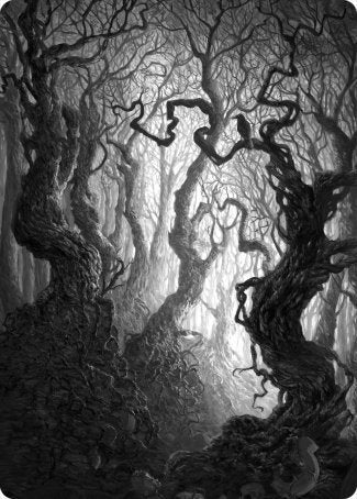 Forest 2 Art Card [Innistrad: Midnight Hunt Art Series] | Fandemonia Ltd