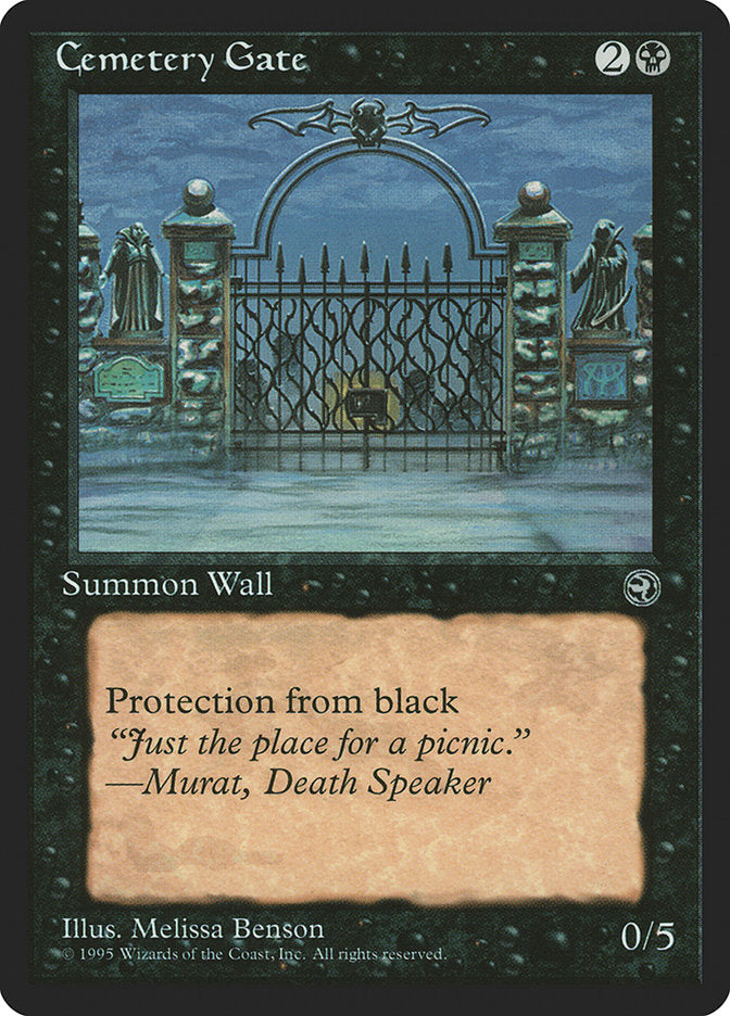 Cemetery Gate (Murat Flavor Text) [Homelands] | Fandemonia Ltd