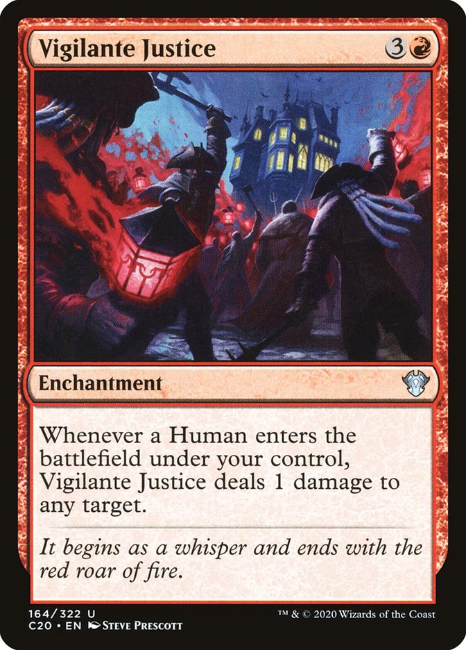 Vigilante Justice [Commander 2020] | Fandemonia Ltd