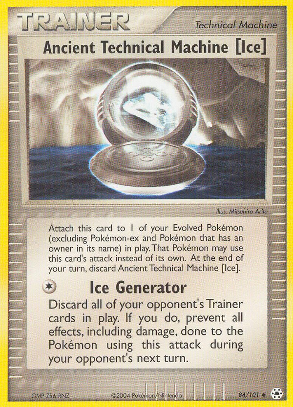 Ancient Technical Machine [Ice] (84/101) [EX: Hidden Legends] | Fandemonia Ltd