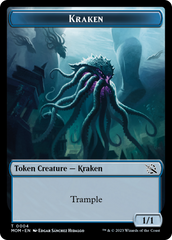 Treasure (20) // Kraken Double-Sided Token [March of the Machine Tokens] | Fandemonia Ltd