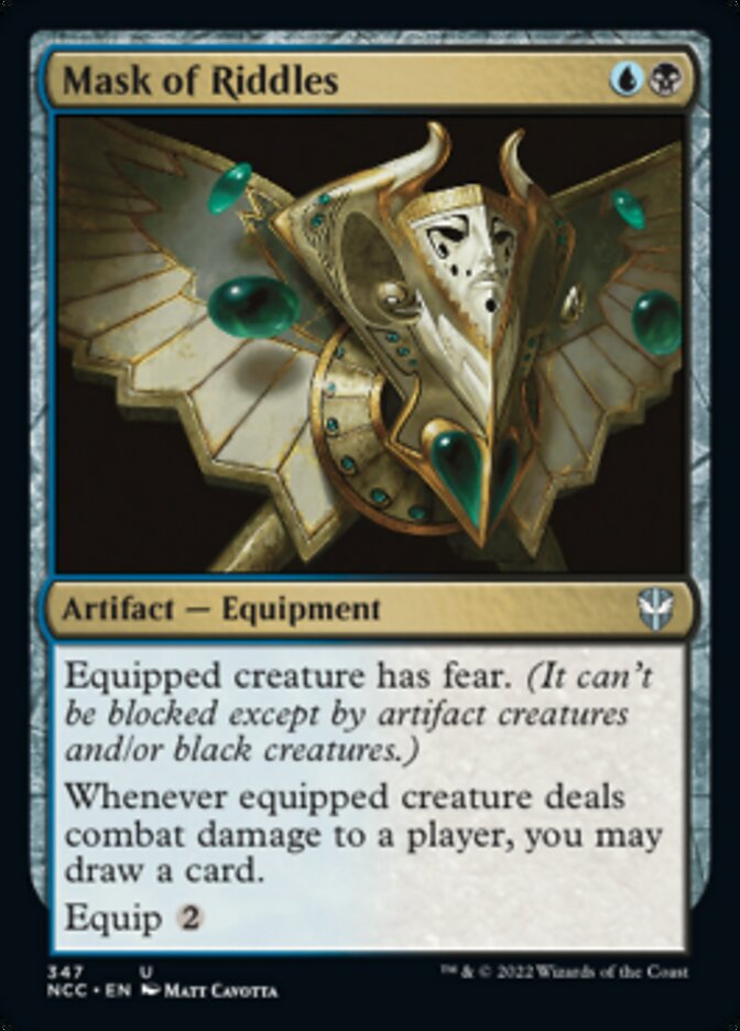 Mask of Riddles [Streets of New Capenna Commander] | Fandemonia Ltd