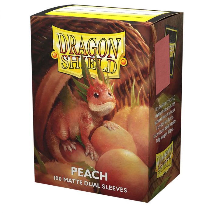 Dragon Shield Dual Matte Peach | Fandemonia Ltd