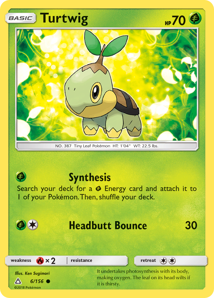 Turtwig (6/156) [Sun & Moon: Ultra Prism] | Fandemonia Ltd