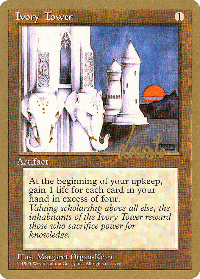 Ivory Tower (Michael Loconto) [Pro Tour Collector Set] | Fandemonia Ltd