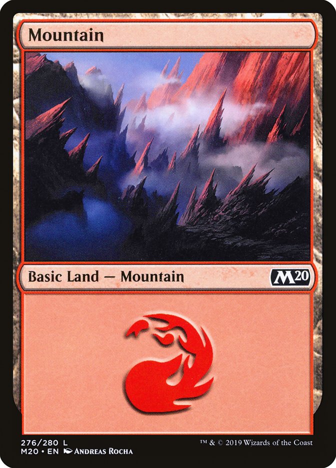 Mountain (#276) [Core Set 2020] | Fandemonia Ltd