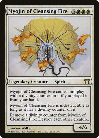 Myojin of Cleansing Fire [Champions of Kamigawa] | Fandemonia Ltd