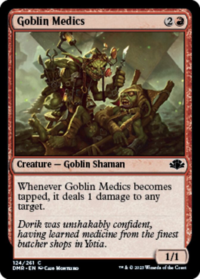 Goblin Medics [Dominaria Remastered] | Fandemonia Ltd