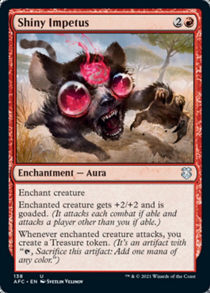 Shiny Impetus [Dungeons & Dragons: Adventures in the Forgotten Realms Commander] | Fandemonia Ltd