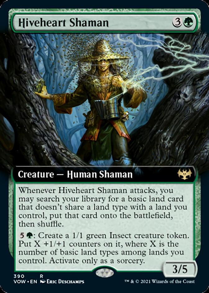 Hiveheart Shaman (Extended) [Innistrad: Crimson Vow] | Fandemonia Ltd