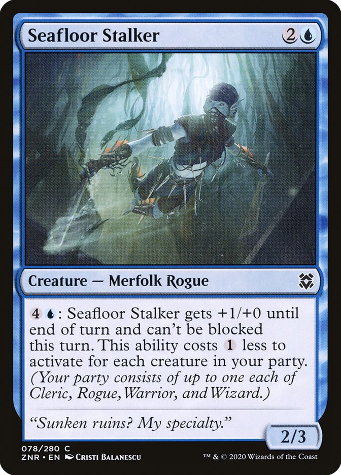Seafloor Stalker [Zendikar Rising] | Fandemonia Ltd