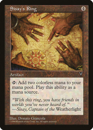 Sisay's Ring [Visions] | Fandemonia Ltd