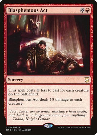 Blasphemous Act [Commander 2018] | Fandemonia Ltd