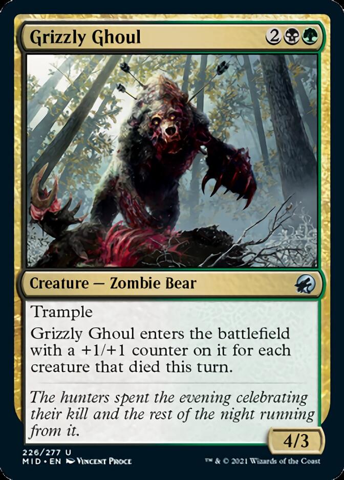 Grizzly Ghoul [Innistrad: Midnight Hunt] | Fandemonia Ltd