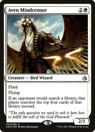 Aven Mindcensor [Amonkhet Promos] | Fandemonia Ltd