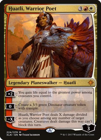Huatli, Warrior Poet [Ixalan] | Fandemonia Ltd