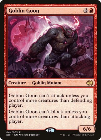 Goblin Goon [Duel Decks: Merfolk vs. Goblins] | Fandemonia Ltd