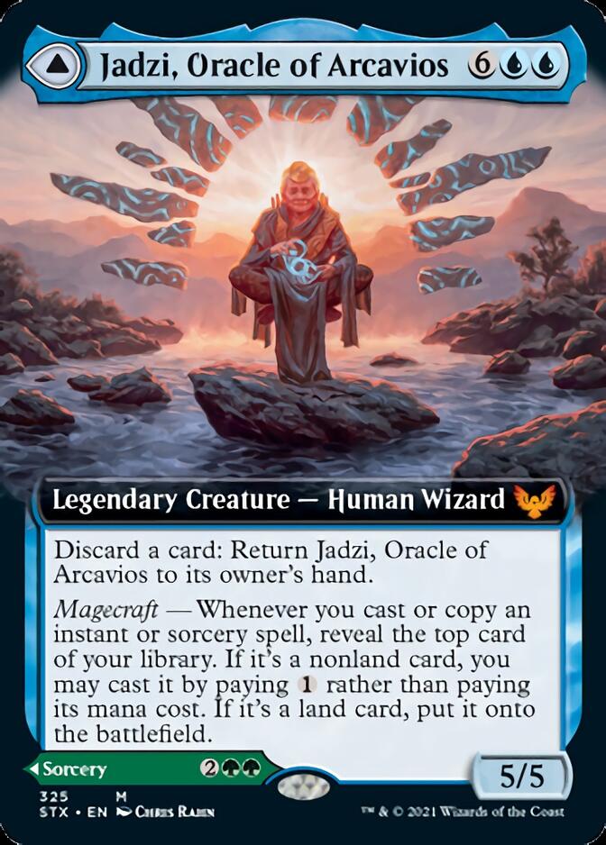 Jadzi, Oracle of Arcavios // Journey to the Oracle (Extended) [Strixhaven: School of Mages] | Fandemonia Ltd