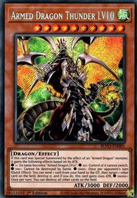 Armed Dragon Thunder LV10 [BLVO-EN001] Secret Rare | Fandemonia Ltd