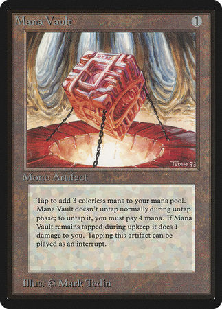 Mana Vault [Limited Edition Beta] | Fandemonia Ltd